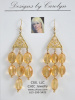 Citrine &amp; 14/20 Gold Filled Chandelier Earrings CSS113E
